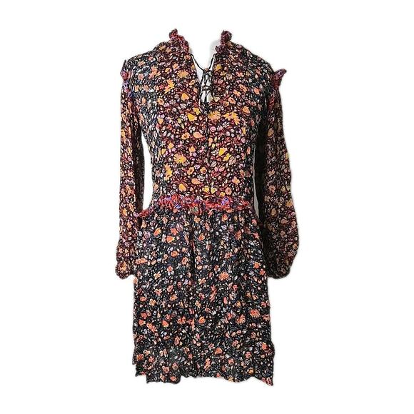 Anthropolgie Floral Chiffon Mini Dress (Shell Only) Size XS - Picture 1 of 9